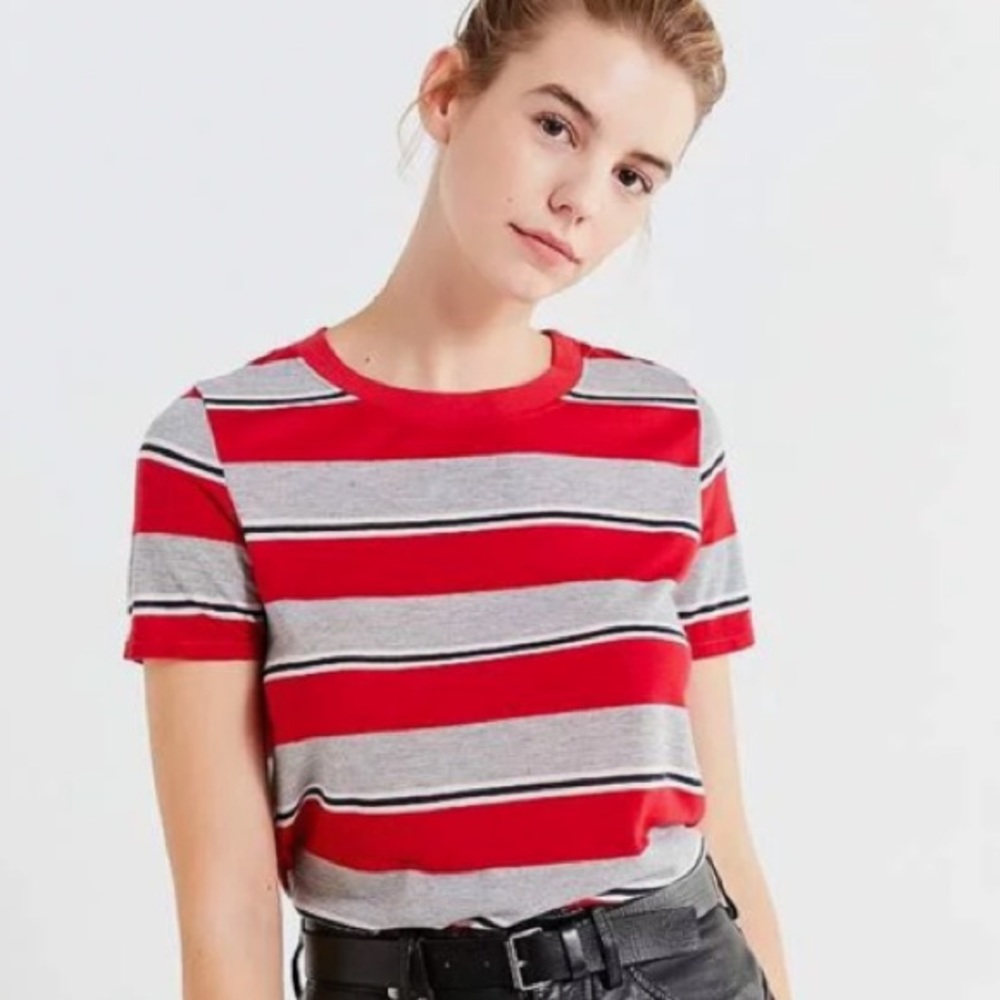 Truly Madly Deeply Striped Crew Neck